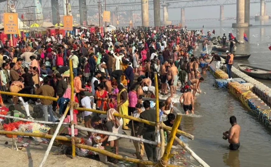 Over 900,000 Devotees Celebrate Ekadashi with Holy Dip in Prayagraj