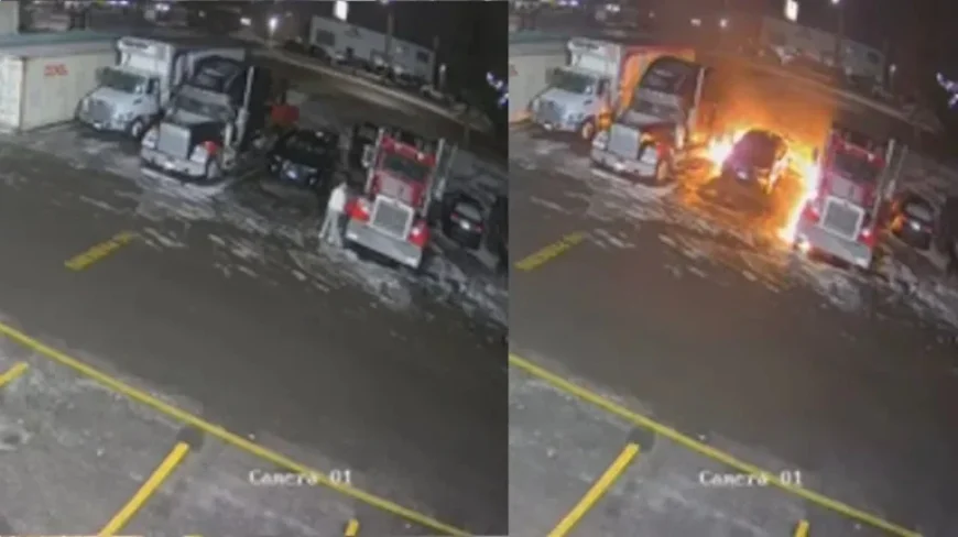 Police Probe Arson at Brampton Auto Shop: Tow Trucks Ablaze