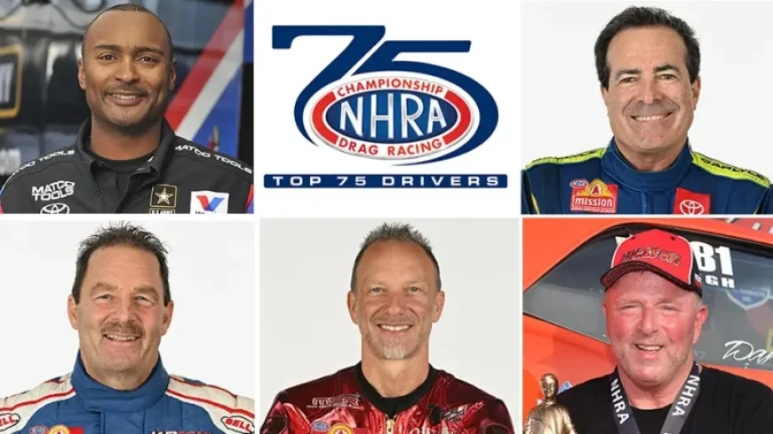 Brown, Capps, Anderson, Smith, Fletcher Join Top 75 Drivers List