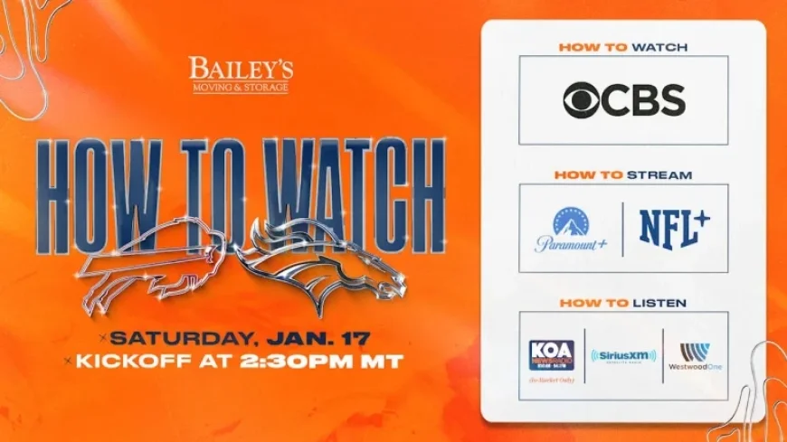 Broncos Face Bills in AFC Divisional Showdown