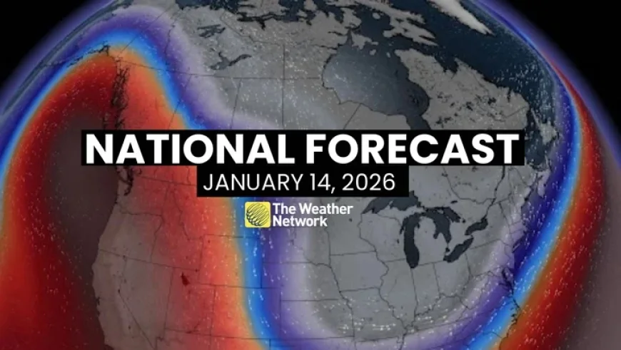 Canada’s Weather Outlook: January 14, 2026 Forecast