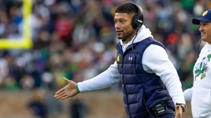 Marcus Freeman prioritizes Notre Dame, NFL future a possibility