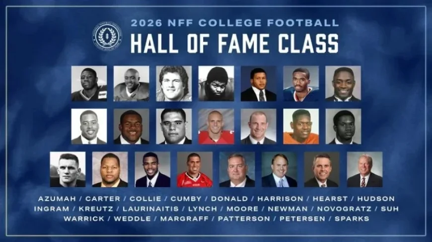 NFF Reveals 2026 College Football Hall of Fame All-Star Class