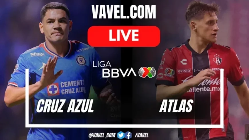 Cruz Azul Secures 2-0 Lead Over Atlas: Live Score Updates