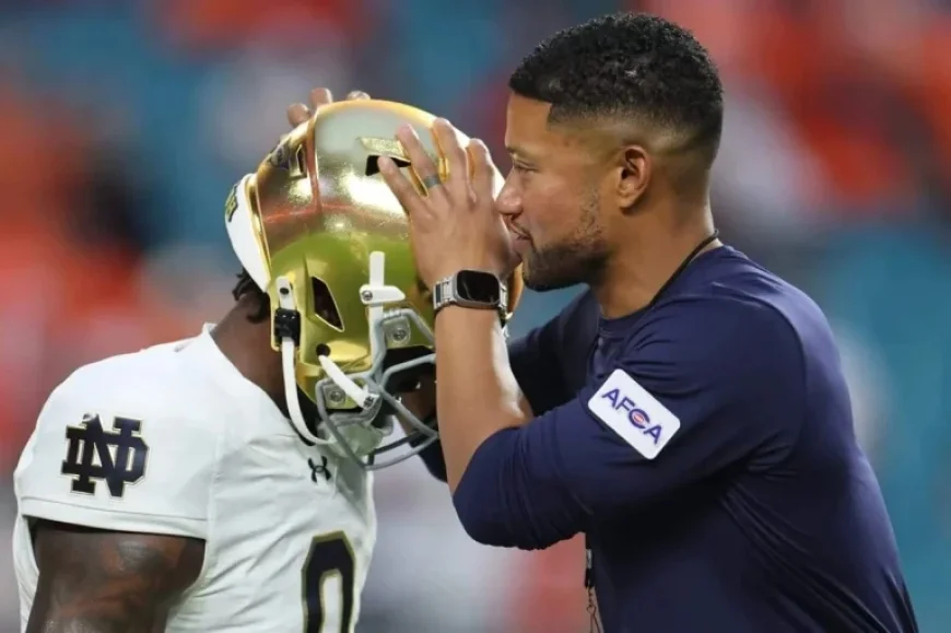 Marcus Freeman Discusses NFL Interest After Notre Dame’s CFP Miss