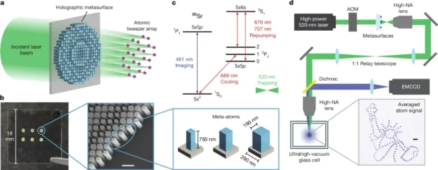 Metasurface Optical Tweezers Capture Individual Atoms in Array