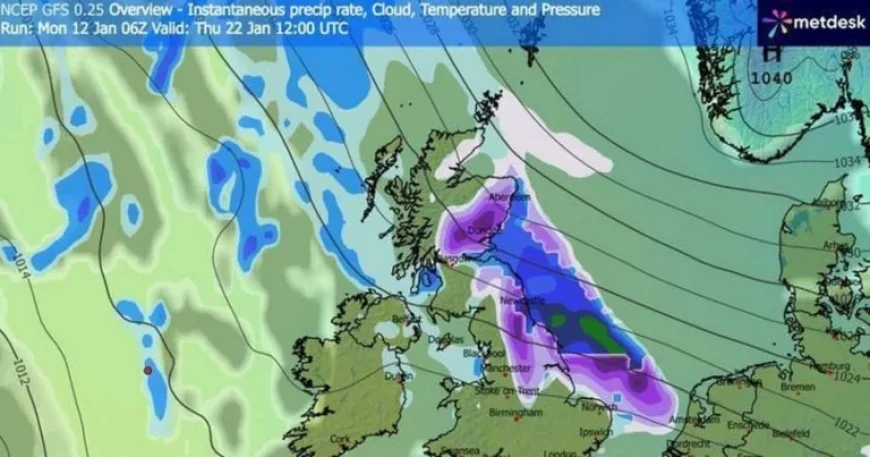 UK Braces for ‘Beast from the East’ Storm with 10 Inches of Snow
