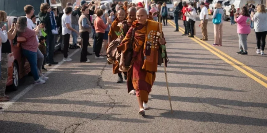 Monks’ 2,300-Mile Peace Journey Reaches Charlotte: Viewing Details Inside
