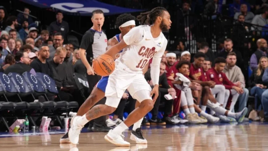 Cavs’ Garland and Merrill Leave Game Against 76ers Due to Foot Injuries