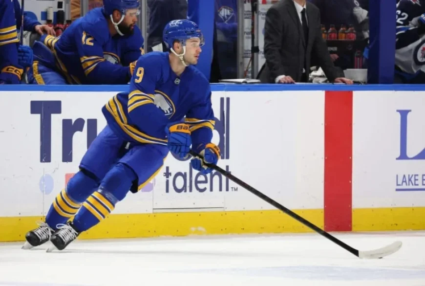 Josh Norris Exits Sabres vs. Flyers Game Due to Upper-Body Injury