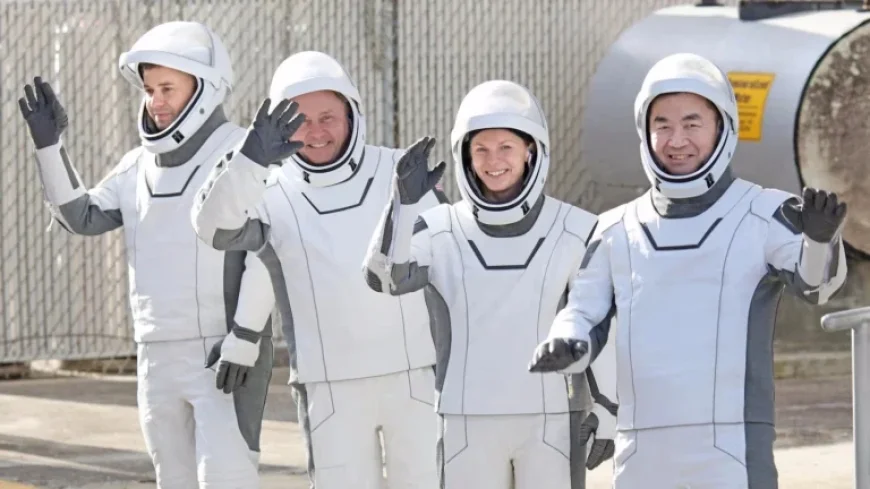 Astronauts Undock from ISS as NASA Prepares Their Earth Return