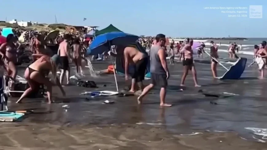 Meteotsunami Devastates Argentine Beach, Leaving Fatalities
