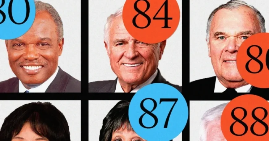 Over Half of Congress Members Aged 80+ Seek Re-Election