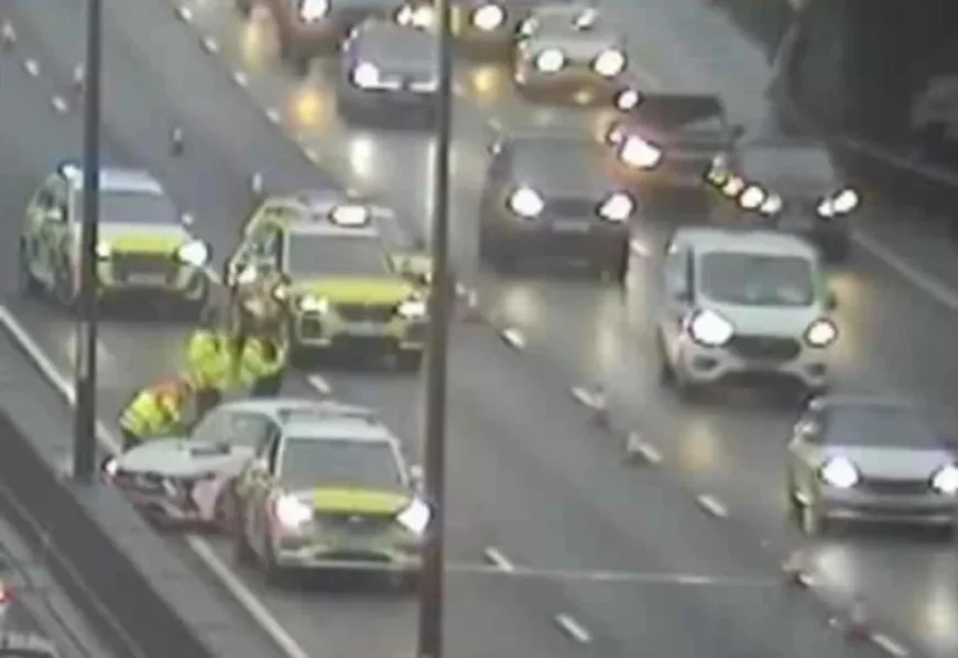 Three-Car Crash Causes Major Delays on M25