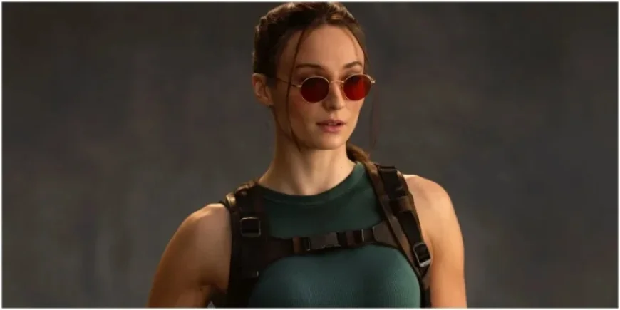 Sophie Turner Transforms into Lara Croft: First Look Revealed