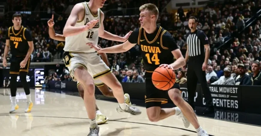 Hawks’ Losing Streak Extends with 79-72 Defeat at Purdue