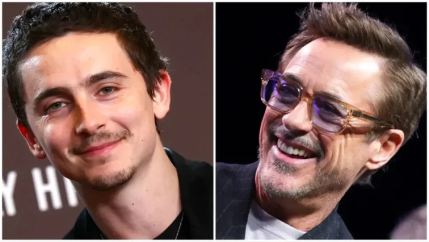 Robert Downey Jr. and Timothée Chalamet Promote “Dunesday” Initiative