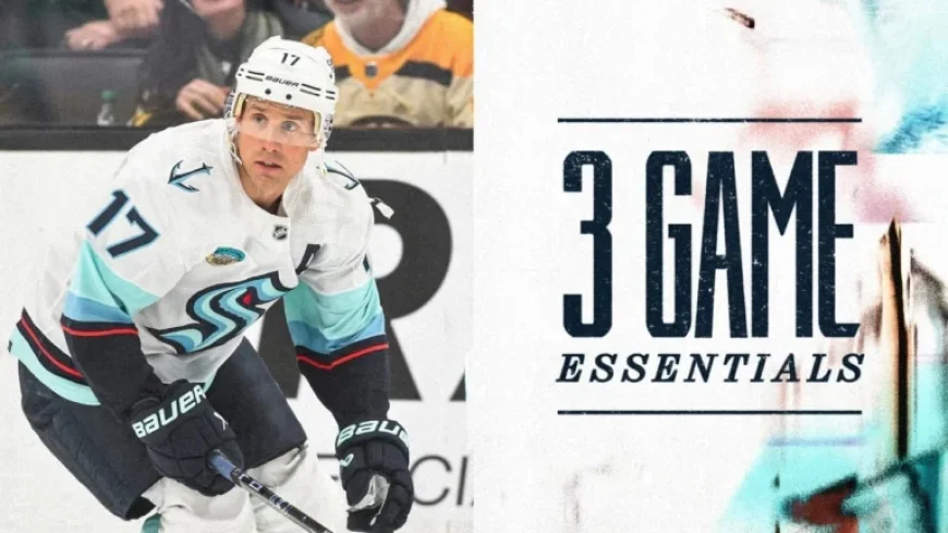 Kraken vs. Bruins: Clash of Titans at 5 p.m.