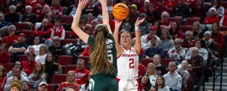 Huskers Aim to Upset No. 15 Spartans on the Road