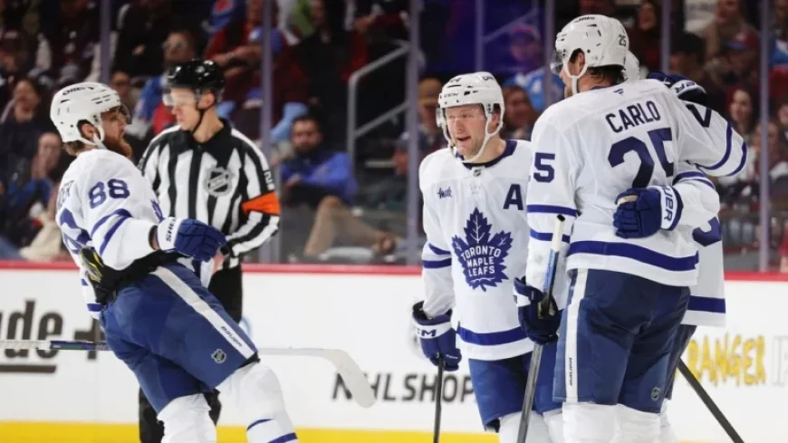 Maple Leafs Defeat Avalanche in OT, Extend Point Streak to 10