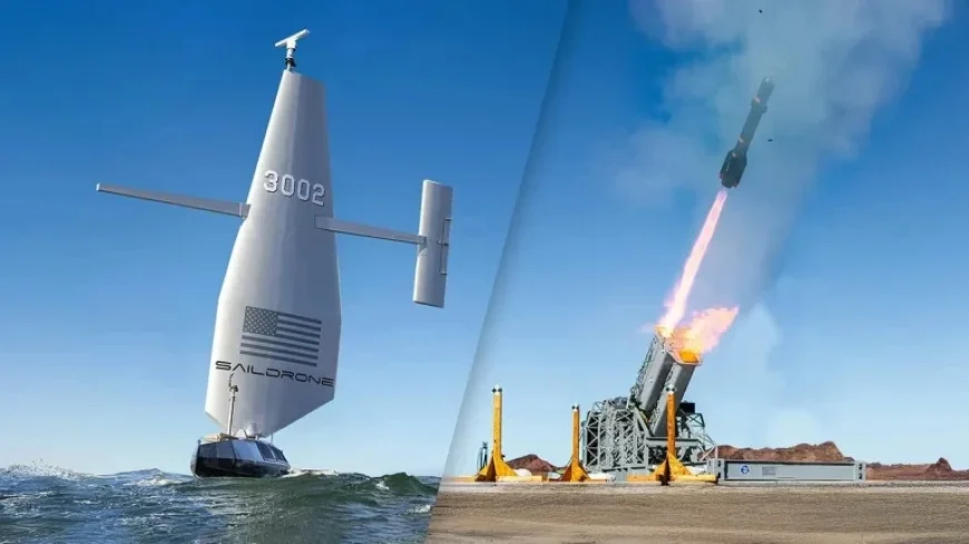 Lockheed, Saildrone Integrate Missile Launchers on Naval Drones