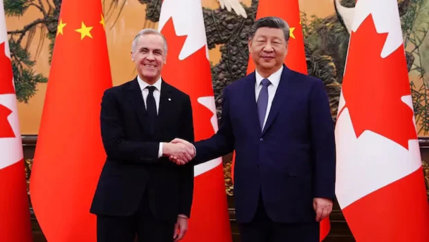 Carney Engages with China’s Xi in Beijing Meeting
