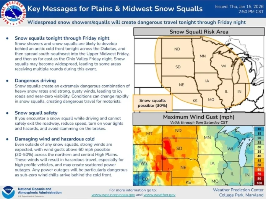 Major Snow Squall Threatens Michigan Through Friday
