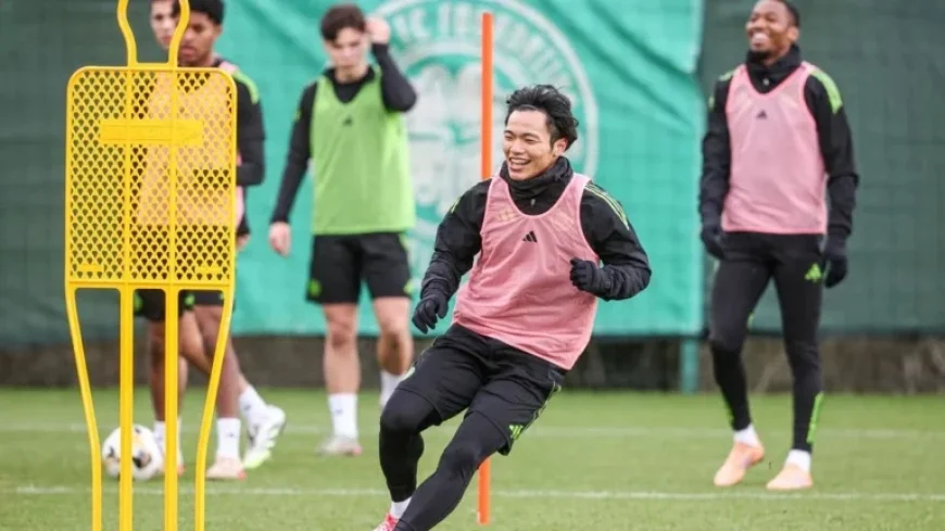 Auchinleck Talbot Battles Celtic: Training Gallery Highlights