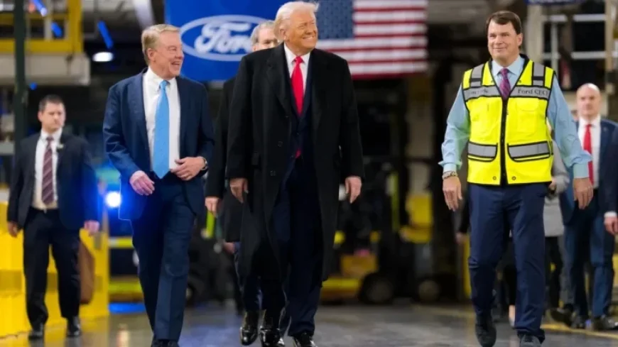 Trump Invites Chinese Influence in US Auto Industry During Detroit Visit