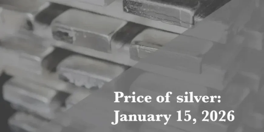Silver Price Update: Thursday, January 15, 2026