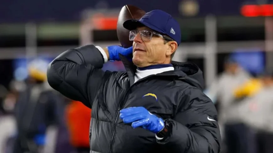 Chargers’ Jim Harbaugh Seeks Offensive Revamp Following OC Dismissal