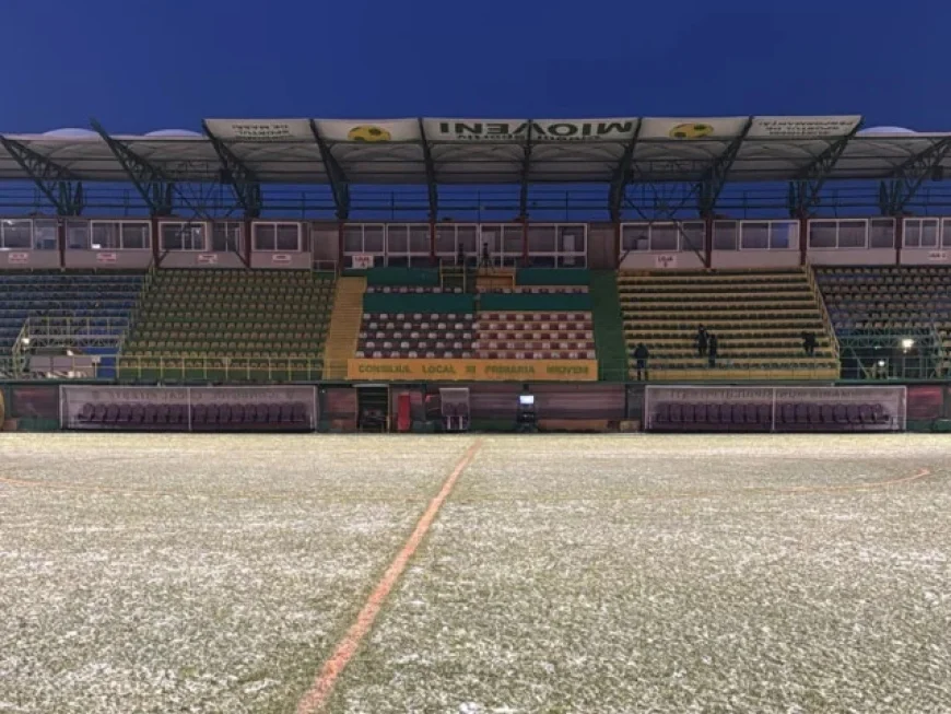 Mioveni Pitch Conditions Ahead of FC Argeș vs. FCSB Match