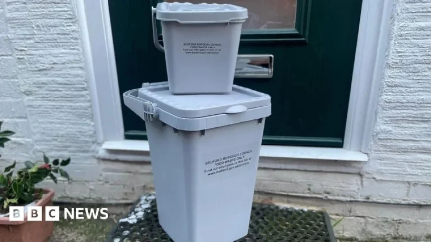 Bedford Residents Receive Two New Grey Waste Bins