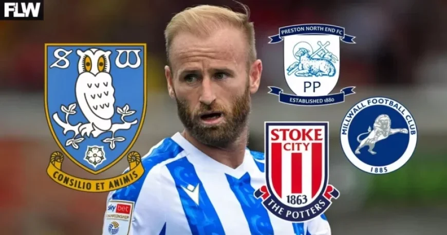 Barry Bannan Set for Sheffield Wednesday Exit as Stoke, Preston, Millwall Eye Transfer