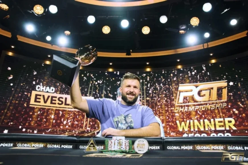 Chad Eveslage Dominates PGT Championship, Wins $500,000 in Hold’em Victory