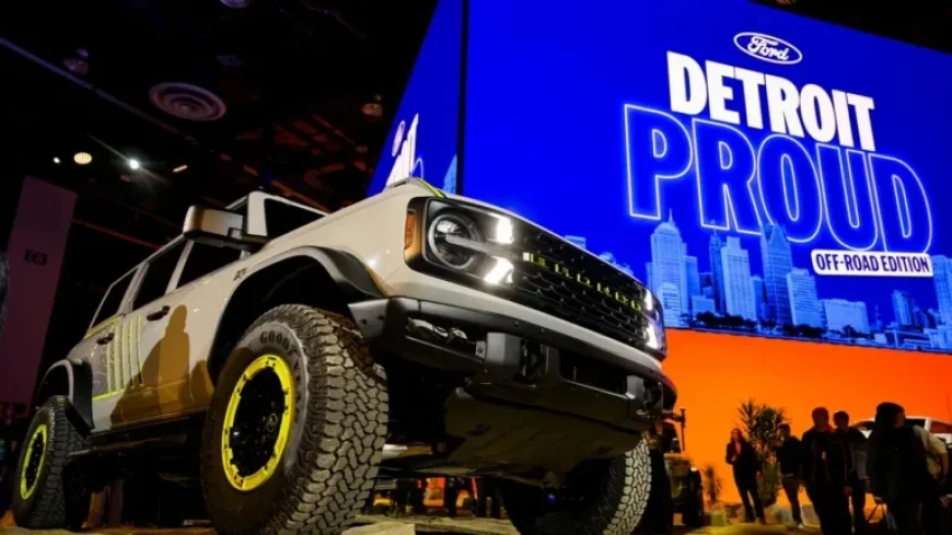Detroit Three Drive New Golden Age at Auto Show