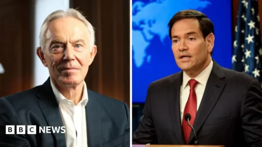 Blair, Rubio Join Gaza’s ‘Board of Peace’ Initiative