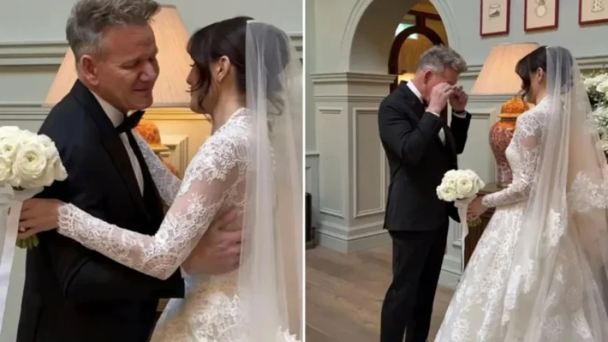 Gordon Ramsay Moved to Tears at Daughter Holly’s Wedding to Adam Peaty