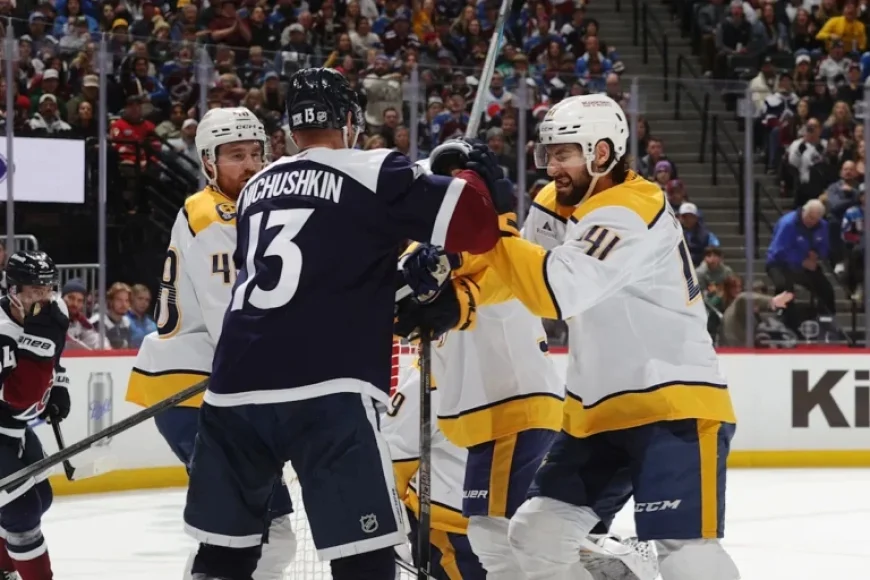 Colorado Avalanche Clash with Nashville Predators at 7:00 p.m.