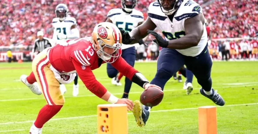 Brock Purdy Leads 49ers in Pursuit of Upset Against Seahawks