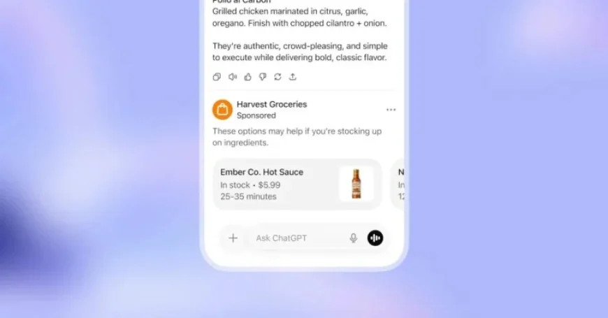 ChatGPT Ads Introduced: Bold and Noticeable (Gallery)