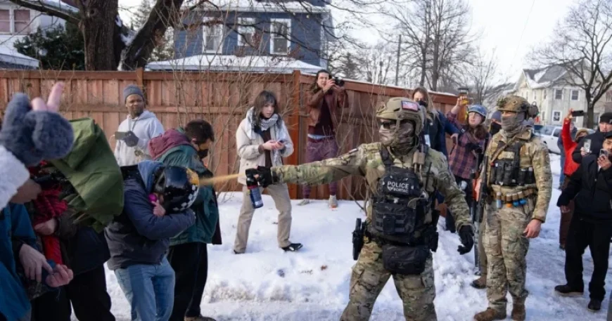 Judge Halts Federal Agents from Pepper Spraying Peaceful Minnesota Protesters