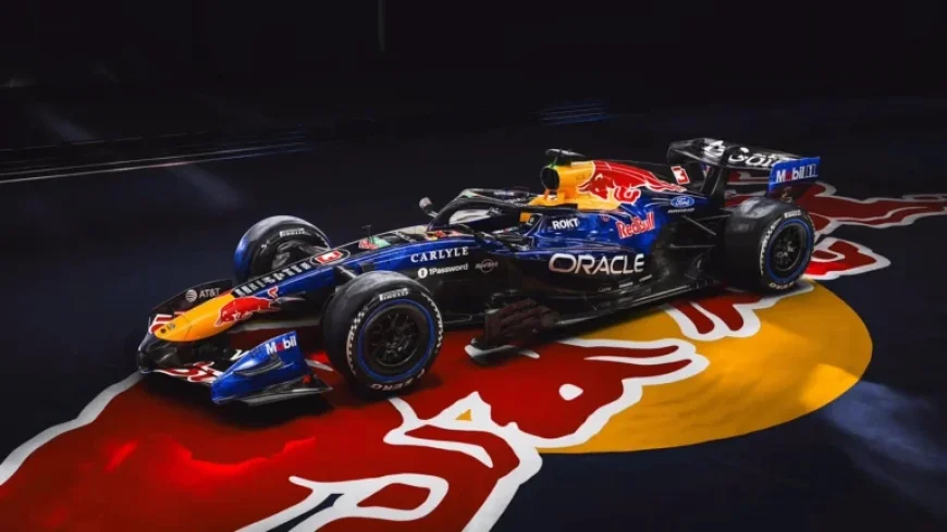 Red Bull Reveals Stunning New Livery for 2026 F1 Season in Detroit