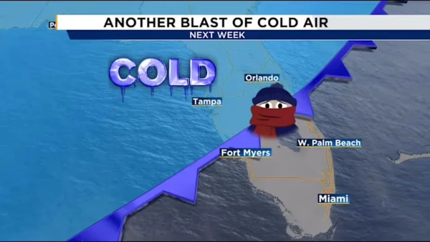 Severe Cold Front to Hit Central Florida Next Week