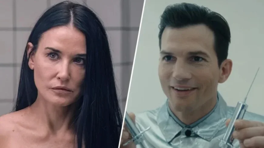 Ashton Kutcher Explores ‘The Beauty’ and ‘The Substance’ Similarities