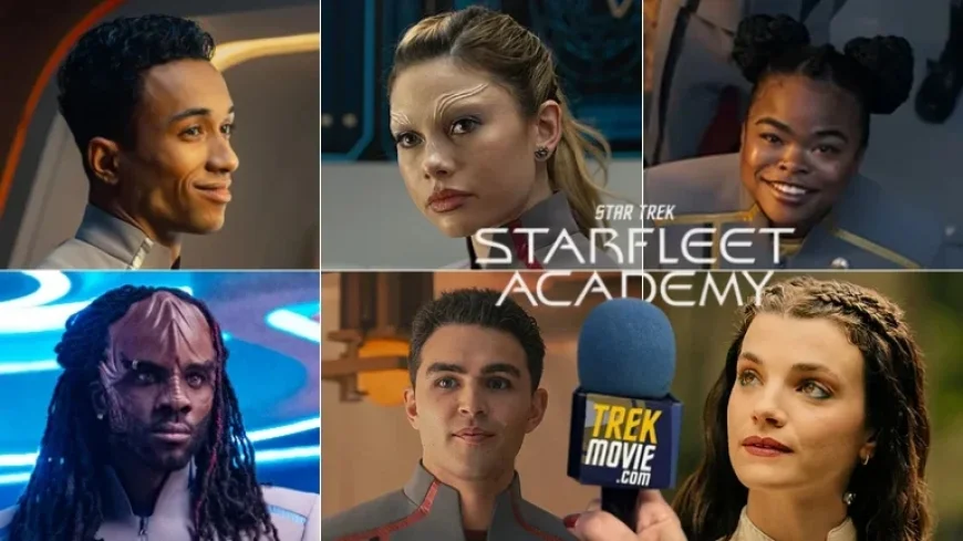 Starfleet Academy Cast Discusses Star Trek Lore, New Species, and Jonathan Frakes