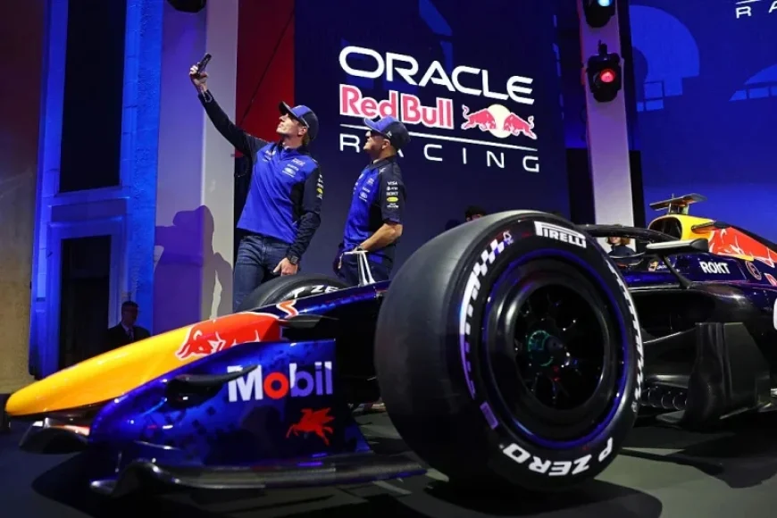 Red Bull Reveals New Livery, Unveils Ferrari-Powered Cadillac