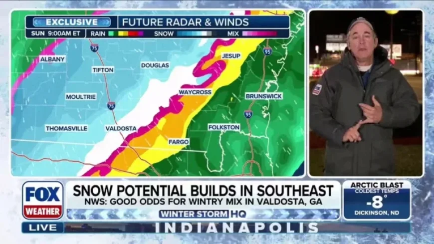 Southeast Braces for Potential Snow This Weekend | Weather Update