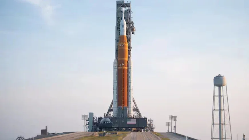 NASA Unveils Massive Rocket for Upcoming Moon Mission