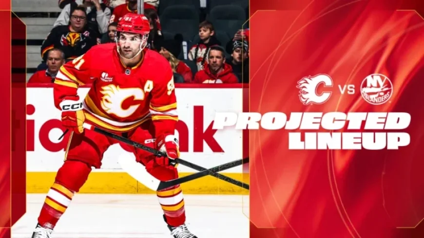Flames vs. Islanders: Projected Starting Lineup Revealed